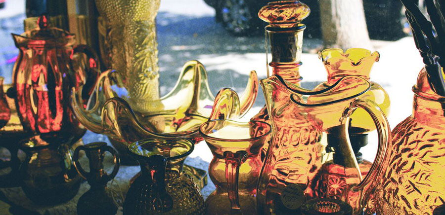 antiques legacy pretties glass amber