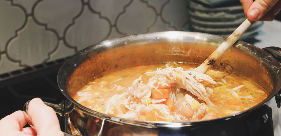 perfect recipe stirring soup